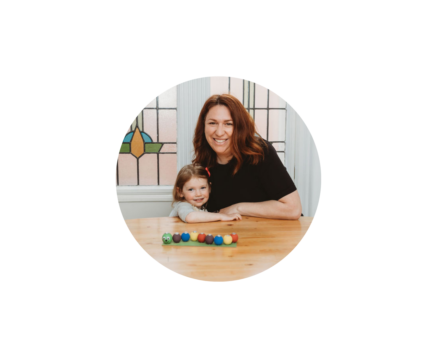 a mother and a daughter smiling behind a diy menorah that they built together. Hanukkah kits diy menorah craft box. Great gift idea for the Jewish holiday crafts. Hanukkah gift ideas