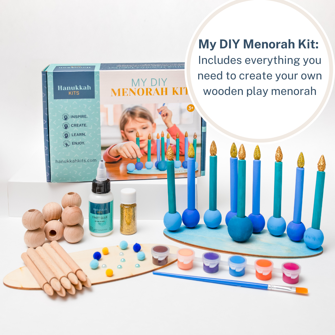 My DIY Menorah Kit