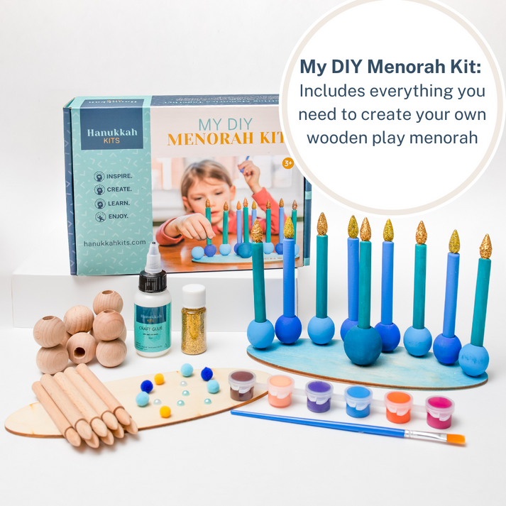 My DIY Menorah Kit Hanukkah Kits